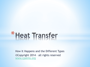 Heat Transfer Presentation