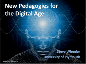 New pedagogies for the digital age.ppt