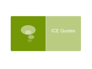 ICE Quotes - Spring Lake Park Schools