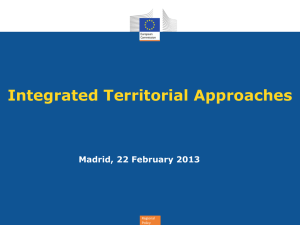 Integrated Territorial Approaches.