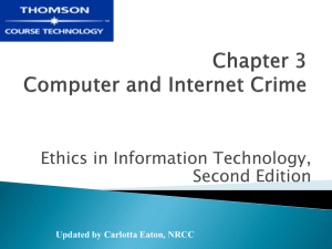 Ethics in Information Technology