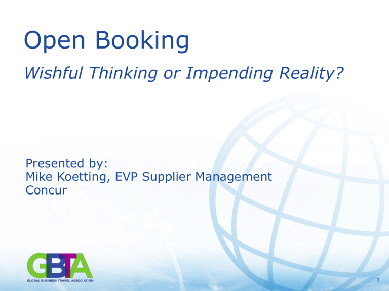 open-bookings