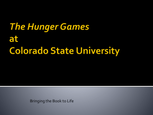 The Hunger Games at Colorado State University
