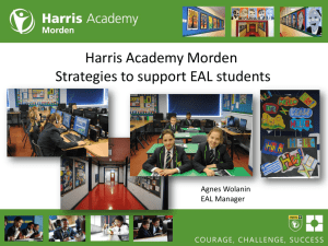 Strategies for Supporting EAL learners