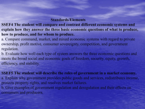Economic Systems PP - Dublin City Schools