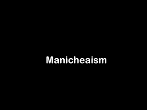 Manicheaism - Mark Fullmer