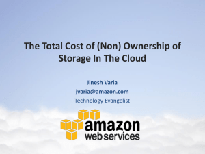 Storage - Amazon Web Services