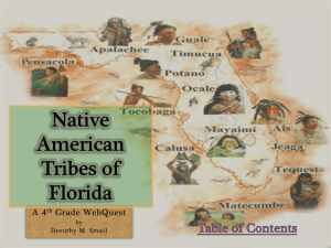 Part Two: Different Native American Tribes of Florida