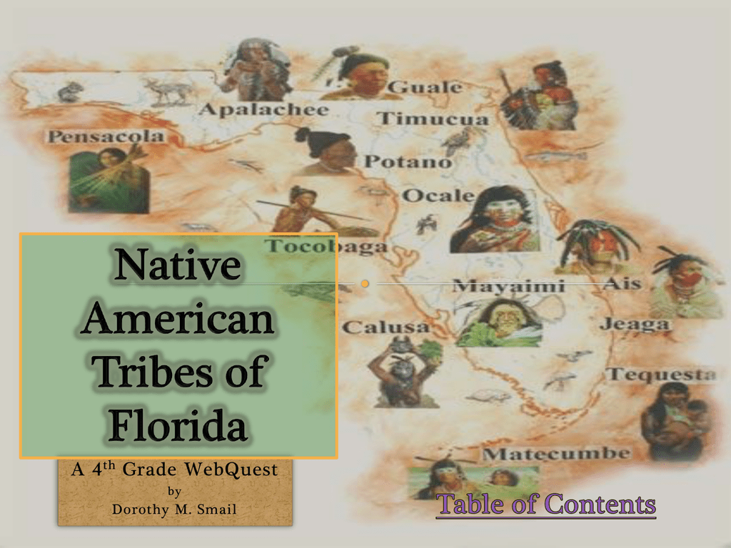 Florida Tribes Map