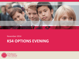 Year 8 & Year 9 Options Letter