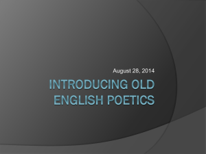 Old English Poetics Kennings and Riddles 2014