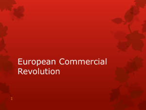 European Commercial Revolution