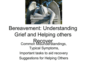 Bereavement Powerpoint