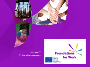 Explicit Culture - Foundations For Work