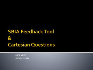 SBIA FEEDBACK presentation JV