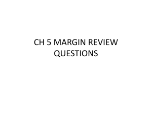 ch 5 margin reviews