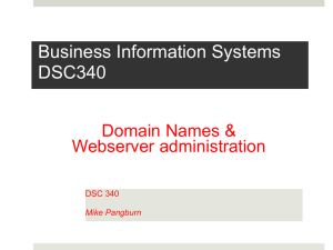 Domains-and-Webserver