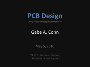 PCB Design Gabe A. Cohn - abstract