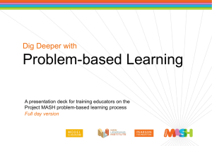 Dig Deeper with Problem-based Learning – Full day