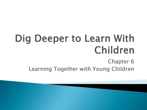 Dig deeper to Learn With Children chapter 6