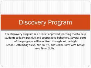 Discovery PowerPoint