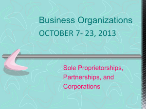01-PP-Business Organizati... - Cornerstone Charter Academy