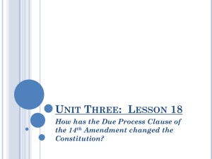 Unit Three: Lesson 18
