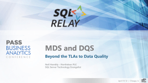 Neil Hambly - MDS and DQS