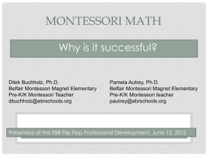 Montessori Math - ebrprofessionaldevelopmentportal