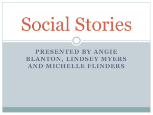 Social Stories Powerpoint - Montgomery County Schools