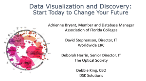 Data Visualization and Discovery -Start Today to