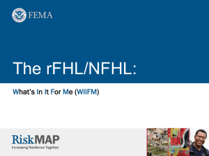 The rFHL/NFHL & WIIFM