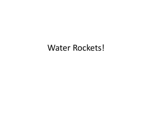 Water Rocket Egg Drop