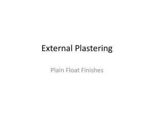 External Plastering
