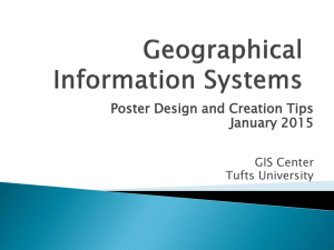 GIS Posters - Tufts University