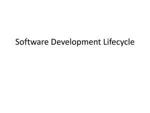 Software Development Lifecycle P5 - Let`s E