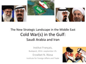 Cold War(s) in the Gulf: Saudi Arabia, Qatar and Iran