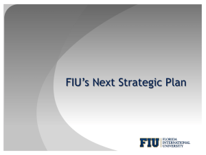 FIU*s Next Strategic Plan