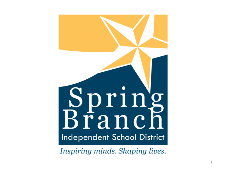 Spring Branch ISD Texas K