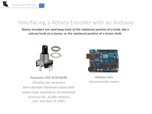 rotary encoder & interrupts