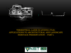 Applications to Architectural and Landscape Heritage Preservation