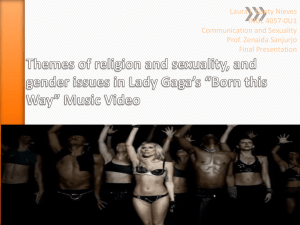 Lady Gaga - Communication and Sexualities