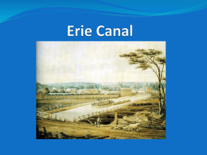 Erie Canal - The Hudson River Valley Institute