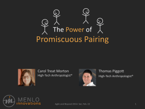 The Power of Promiscuous Pairing