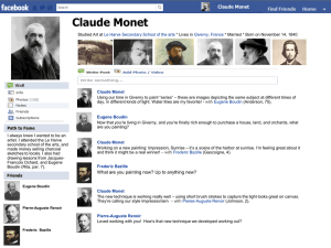 Updated Facebook Example (Monet)