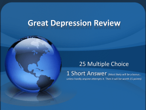 Great Depression Review