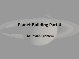 Jovian Problem