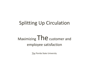 Splitting Up Ci employee satisfaction
