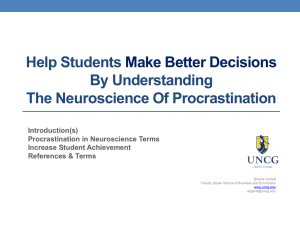 Helping Students Make Better Decisions By Understanding The