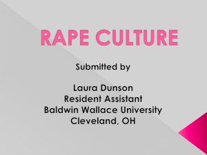 Rape Culture - Reslife.net